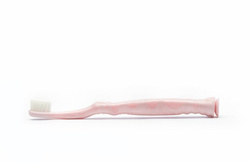 Antybakteryjna szczoteczka do zębów Nano-b Kids Silver pink